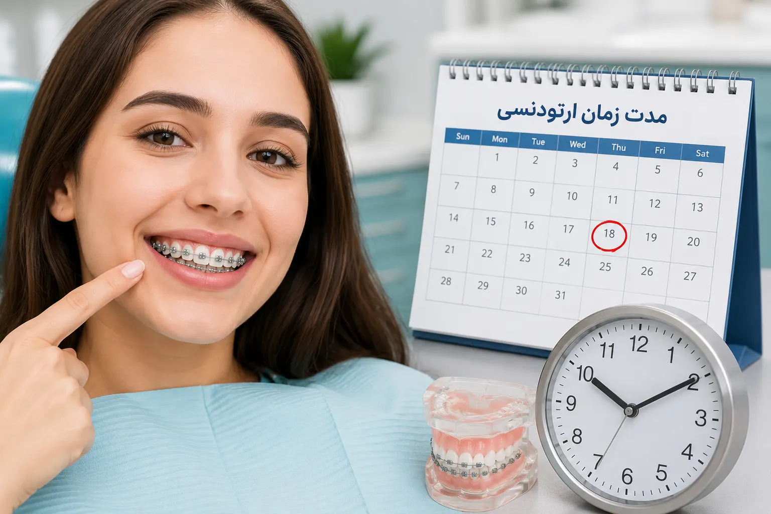 مدت زمان ارتودنسی چقدر است؟ ارتودنسی دندان چند سال طول می کشد؟