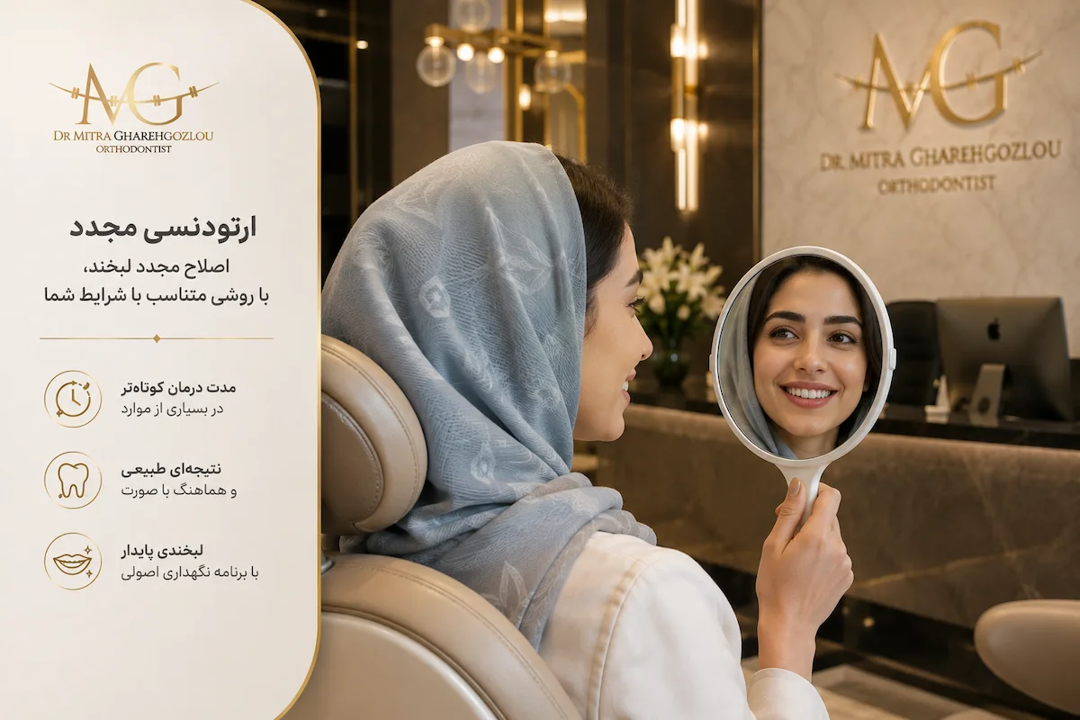 عوارض ارتودنسی مجدد