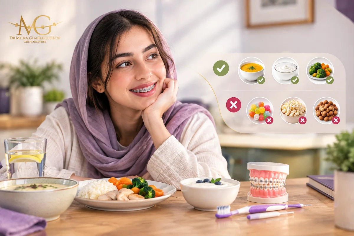 مراقبت های ارتودنسی ثابت